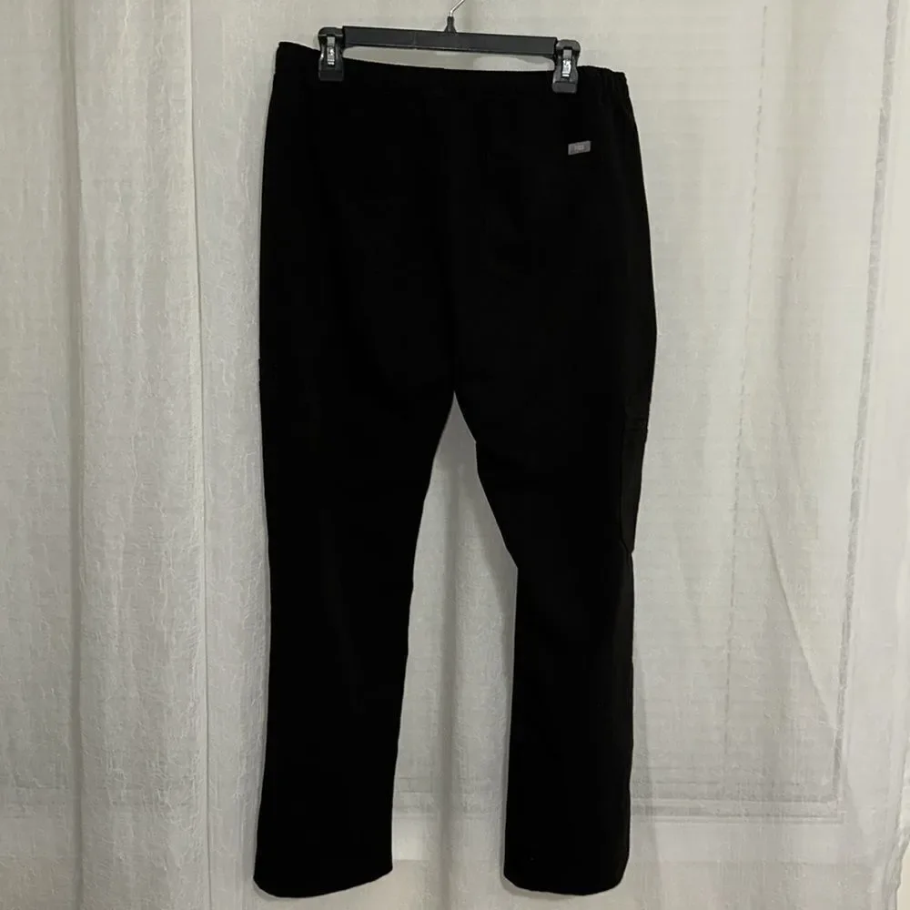 FIGS L 32 x 31 Men’s Black Technical Collection Bottom Scrub Pants